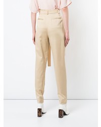 Pantaloni stretti in fondo marrone chiaro di Jason Wu GREY