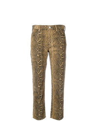 Pantaloni stretti in fondo marroni di Isabel Marant Etoile