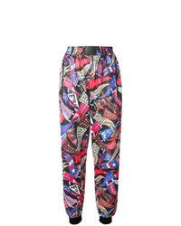 Pantaloni stretti in fondo multicolori di Fiorucci