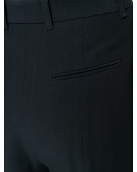Pantaloni stretti in fondo neri di Alexander McQueen