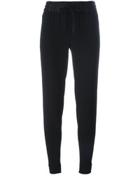 Pantaloni stretti in fondo neri di DKNY