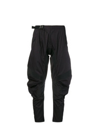 Pantaloni stretti in fondo neri di Marcelo Burlon County of Milan