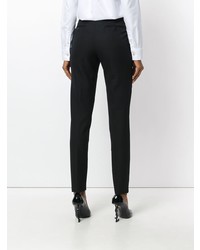 Pantaloni stretti in fondo neri di Saint Laurent
