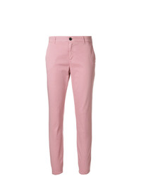 Pantaloni stretti in fondo rosa di Department 5