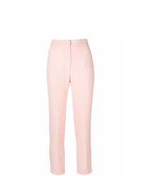 Pantaloni stretti in fondo rosa di Genny