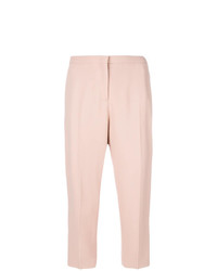 Pantaloni stretti in fondo rosa di N°21