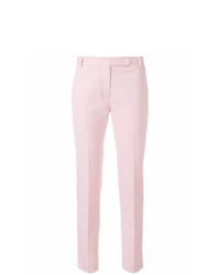 Pantaloni stretti in fondo rosa di Styland