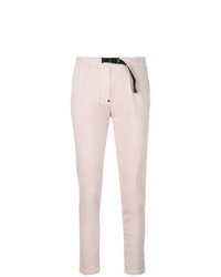 Pantaloni stretti in fondo rosa di White Sand