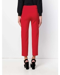 Pantaloni stretti in fondo rossi di Sonia Rykiel