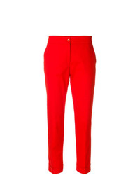 Pantaloni stretti in fondo rossi di Etro