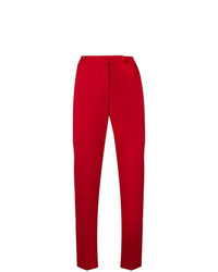 Pantaloni stretti in fondo rossi di Styland