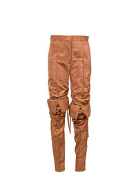 Pantaloni stretti in fondo terracotta di Y/Project