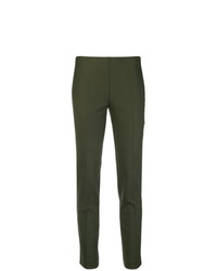 Pantaloni stretti in fondo verde oliva di P.A.R.O.S.H.