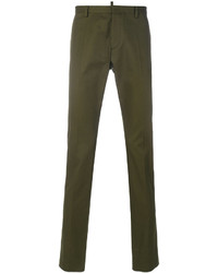 Pantaloni verde oliva di DSQUARED2