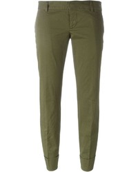 Pantaloni verde oliva di Dsquared2