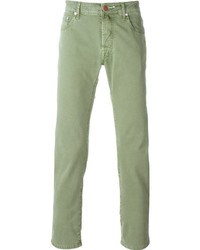 Pantaloni verde oliva di Jacob Cohen