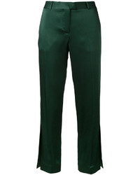 Pantaloni verde scuro di Christopher Kane
