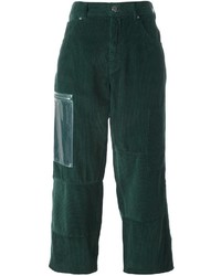 Pantaloni verde scuro di MM6 MAISON MARGIELA