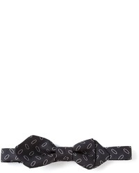 Papillon stampato nero di Dolce & Gabbana