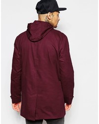 Parka melanzana scuro di Asos