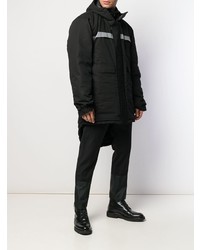 Parka nero di Not Guilty Homme