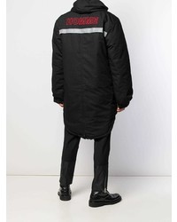 Parka nero di Not Guilty Homme