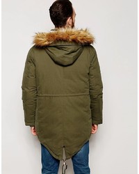 Parka verde oliva di Asos