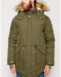 Parka verde oliva di Asos