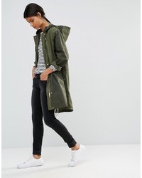 Parka verde oliva di French Connection