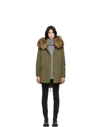 Parka verde oliva di MR AND MRS ITALY