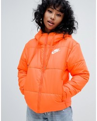 Piumino arancione di Nike