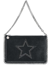 Pochette con borchie nera di Stella McCartney