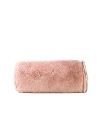 Pochette di pelliccia rosa di Kara