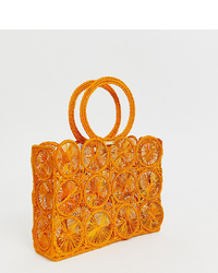 Pochette di tela arancione di Kaanas