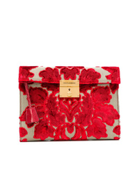 Pochette di tela rossa di Dolce & Gabbana