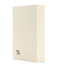 Pochette di tela stampata bianca di Olympia Le-Tan