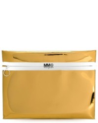 Pochette dorata di MM6 MAISON MARGIELA