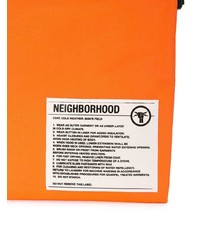 Pochette in pelle arancione di Neighborhood