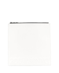 Pochette in pelle bianca di Calvin Klein 205W39nyc