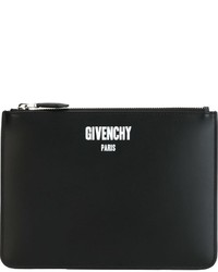 Pochette in pelle nera di Givenchy