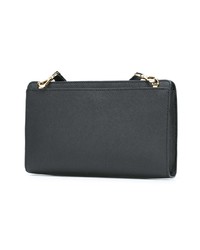 Pochette in pelle nera di MICHAEL Michael Kors