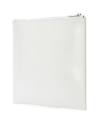 Pochette in pelle stampata bianca di Calvin Klein 205W39nyc
