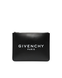 Pochette in pelle stampata nera di Givenchy