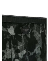 Pochette mimetica grigio scuro di Dolce & Gabbana