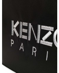 Pochette ricamata nera di Kenzo