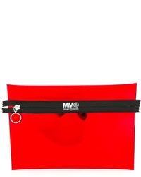 Pochette rossa di MM6 MAISON MARGIELA