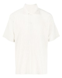 Polo beige di Homme Plissé Issey Miyake