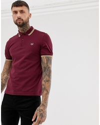 Polo bordeaux di Fred Perry