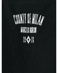 Polo nero di Marcelo Burlon County of Milan