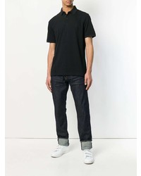 Polo nero di Calvin Klein Jeans